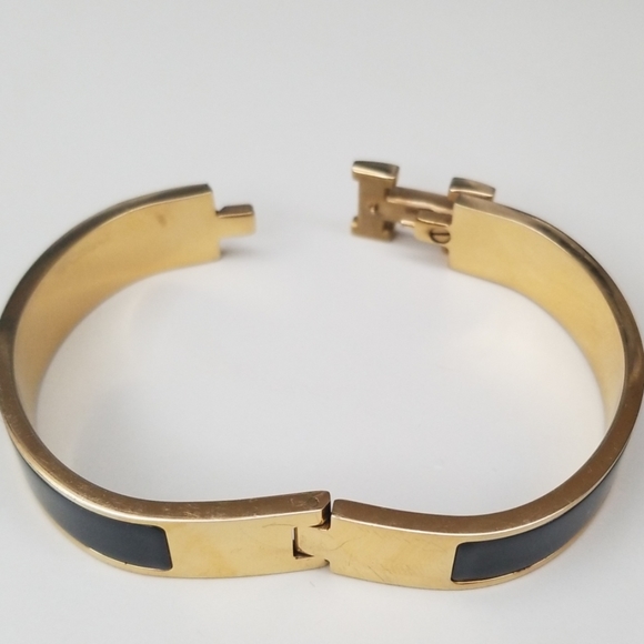 Hermes Black and Gold Bracelet - Picture 8 of 8